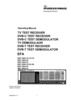 Thumbnail Rohde&Schwarz EFA test reciever/demodulator Operating manual Thumbnail Rohde&Schwarz EFA test reciever/demodulator Operating manual