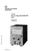 Thumbnail ROHDE & SCHWARZ MILLIVOLTMETER URV 216.6312.02 216.6312.03 Thumbnail ROHDE & SCHWARZ MILLIVOLTMETER URV 216.6312.02 216.6312.03