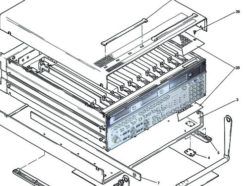 Product picture Rohde-Schwarz UPA UPA3 UPA4 Service manual (German & English