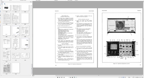Product picture HP 8555A 8553B 8552B Operating information