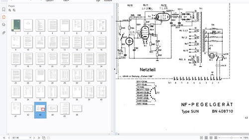 Product picture ROHDE & SCHWARZ NF-Pegelgerat Type SUN BN408710
