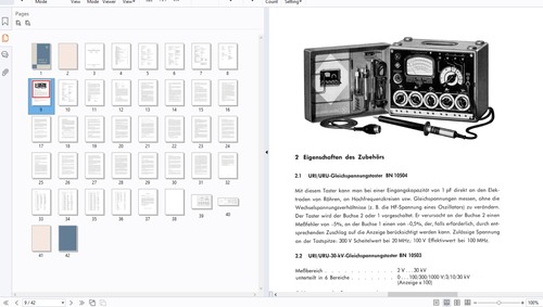 Product picture ROHDE & SCHWARZ SPANNUNGS-STROM-WIDERSTANDS-MESSGERAT URI